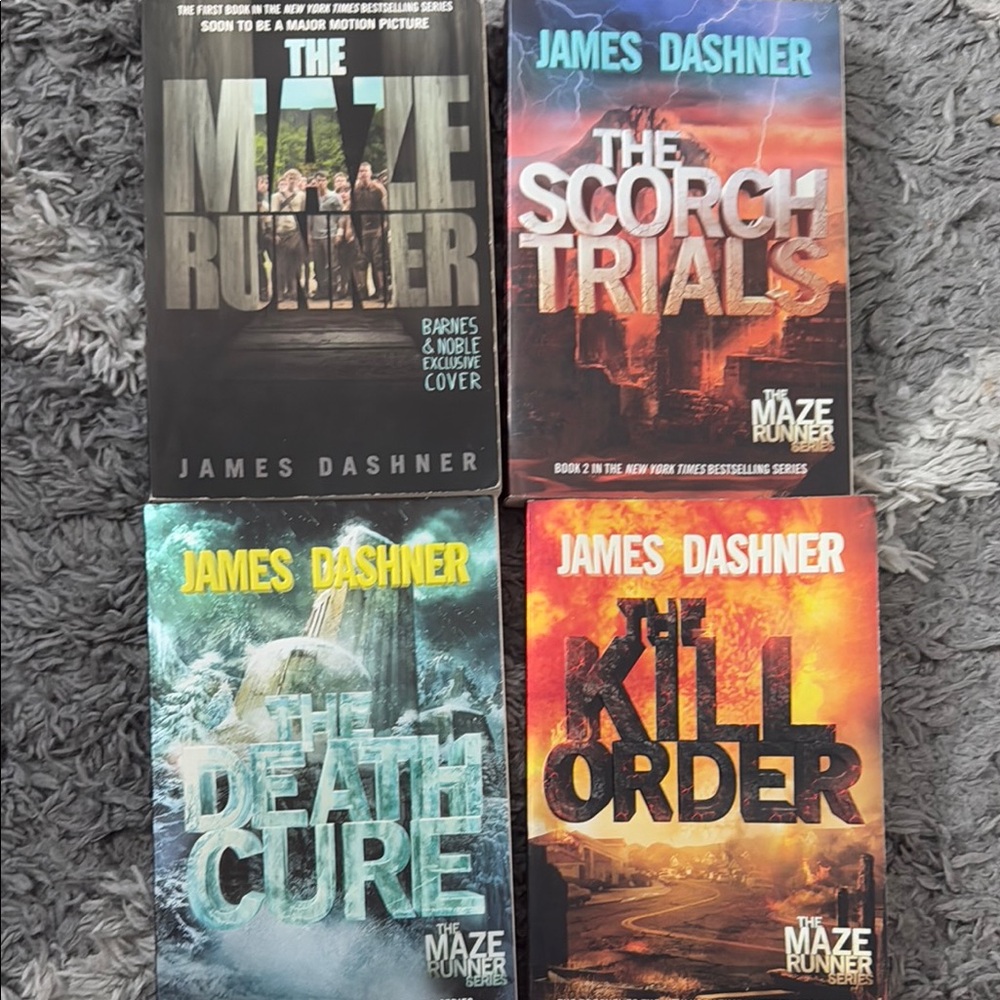 The Maze Runner Series Book Set